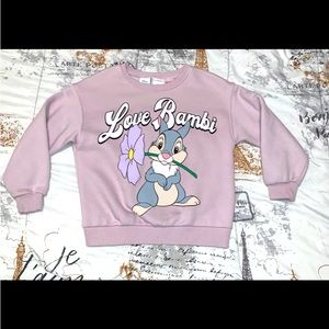 Zara Disney Classics Bambi sweatshirt
